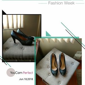 Clark's Platform Black Pumps👠